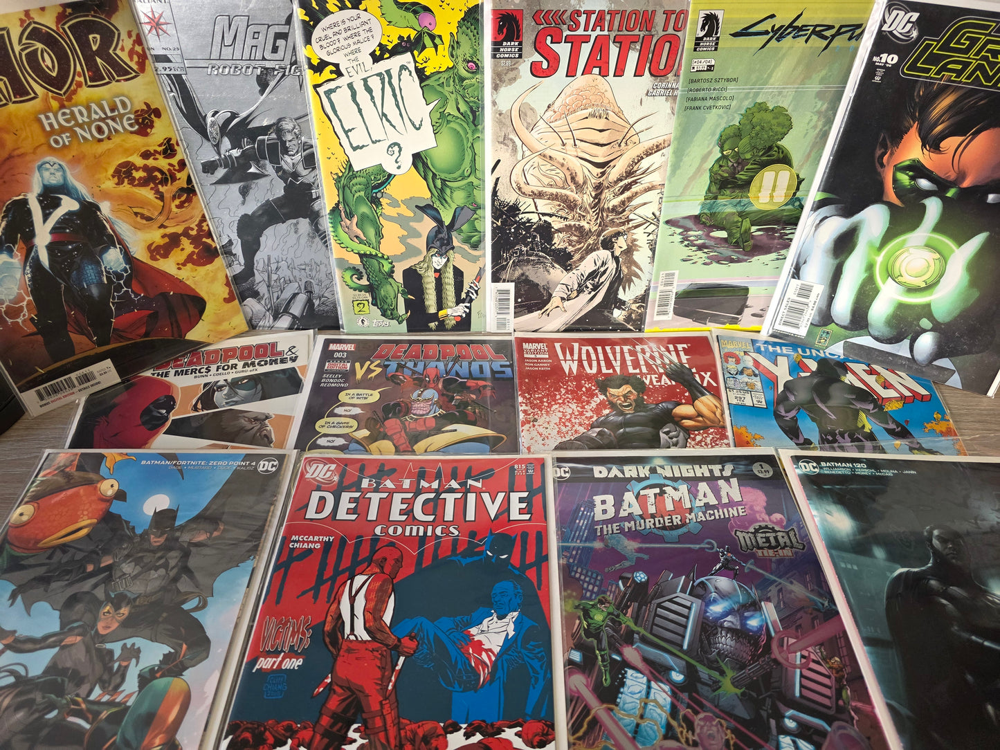 👉 High Grade Comic Mystery Bag – 5 Bagged & Boarded Comics (VF/NM, Marvel & DC)