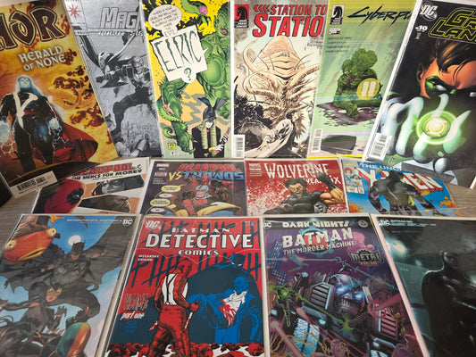 👉 High Grade Comic Mystery Bag – 5 Bagged & Boarded Comics (VF/NM, Marvel & DC)