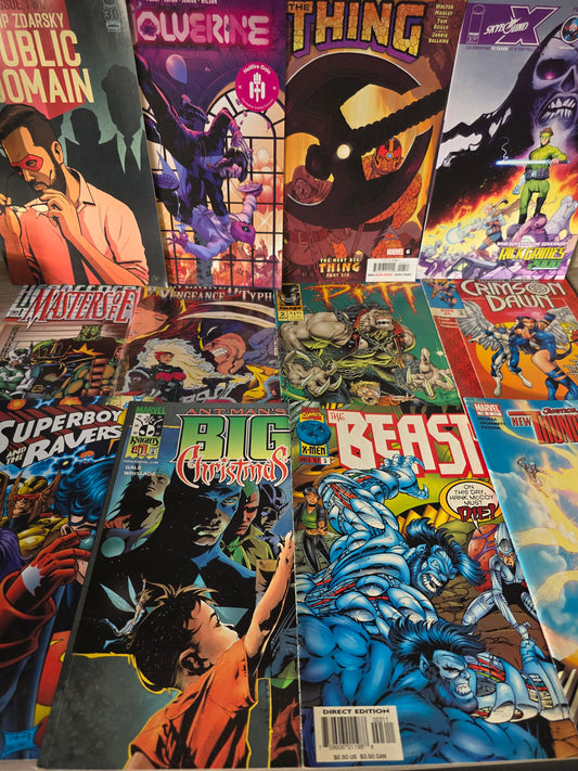 👉 Comic Mystery Bag – 10 Random Comics for £10 (Marvel, DC & Indie Bundle)