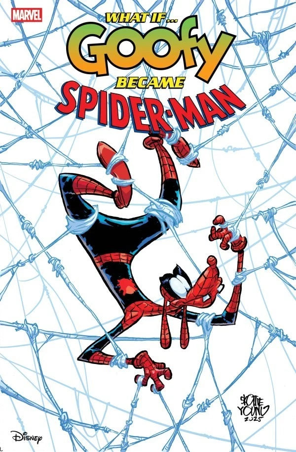 WHAT IF GOOFY BECAME SPIDER-MAN #1 SKOTTIE YOUNG VARIANT (30/07/2025)